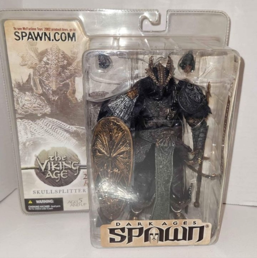 🗡RARE VARIANT Todd McFarlane Spawn Series 22 Viking Age Skullsplitter